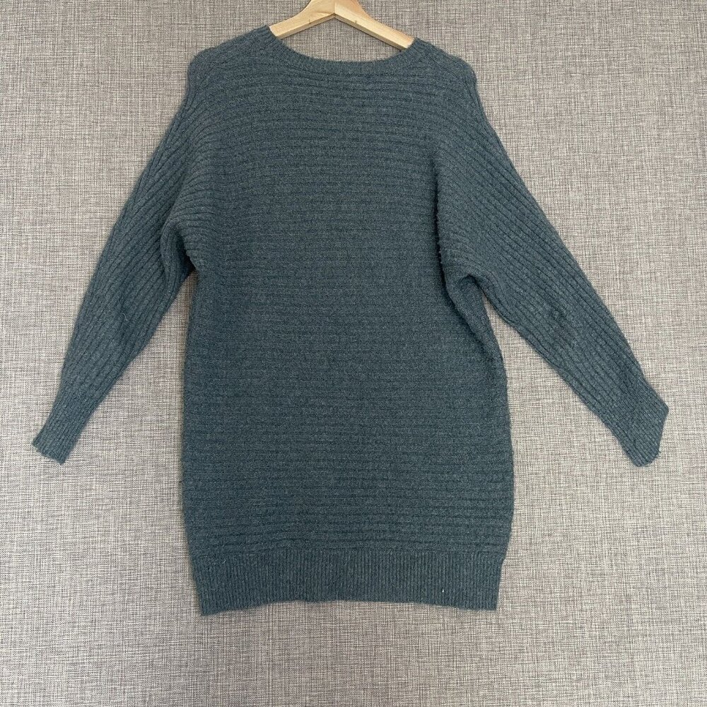 Pink Rose Oversize Sweater Tunic Dress Women’s Extra Small Blue Soft Macy's - Picture 8 of 13